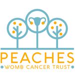 Logo for Peaches womb cancer trust