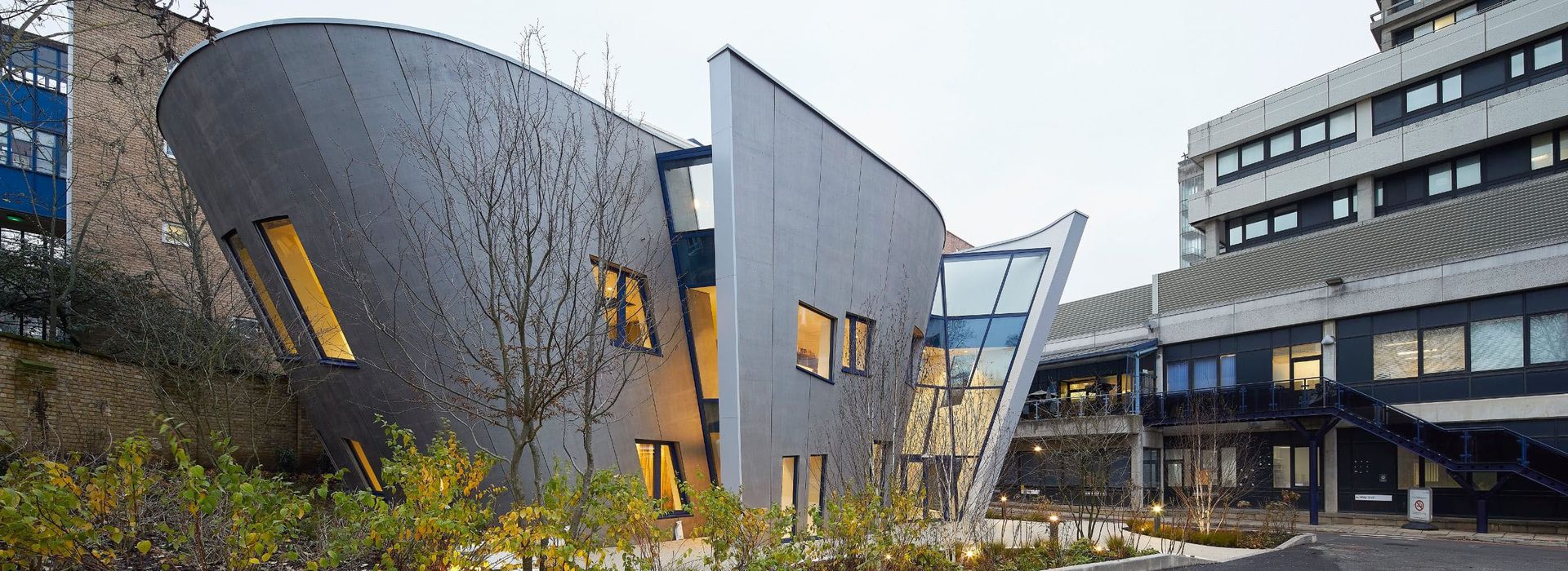 Exterior of Maggie's Royal Free