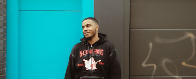 Rapper AJ Tracey cover photo of single 3rd Time Lucky