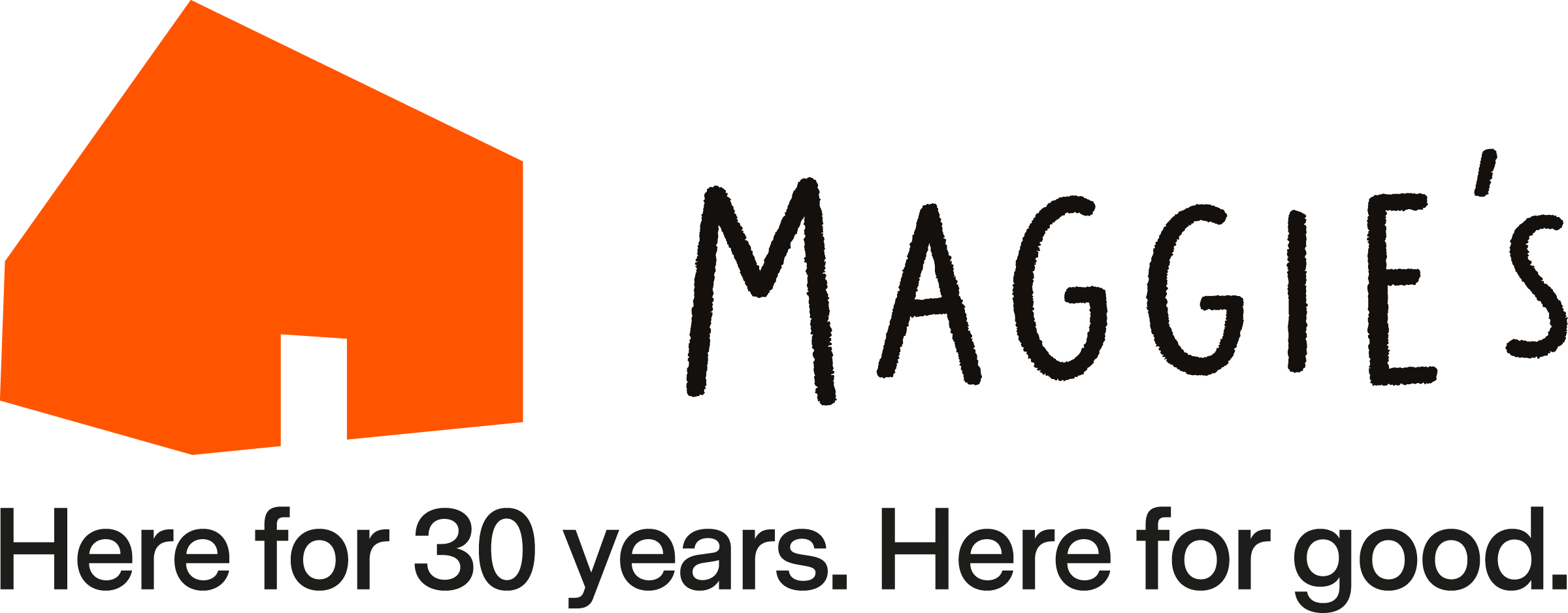 Maggie's 30th anniversary logo